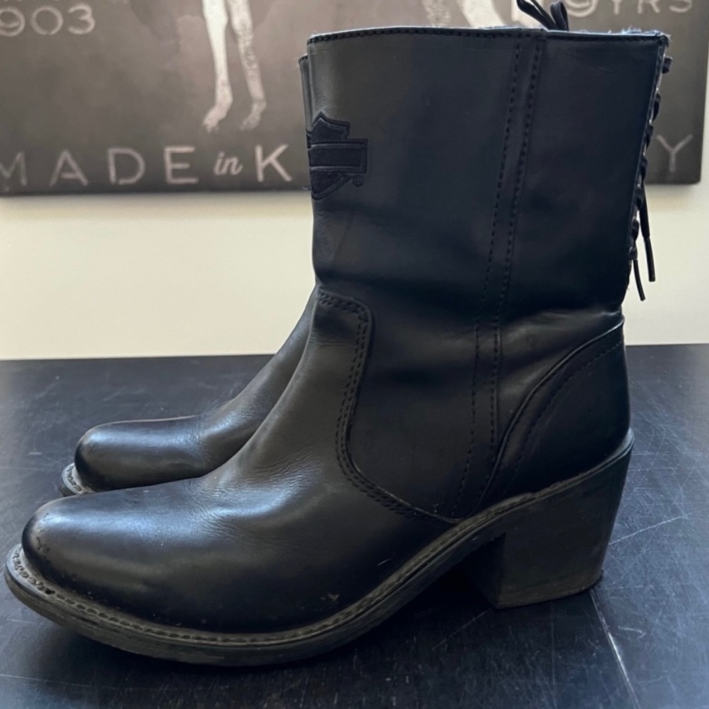 Harley Davidson leather boots
